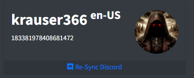 Ejemplo de cuenta de Discord verificada 2